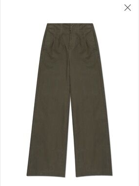 rag & bone Army Kiana Pant in Olive Green